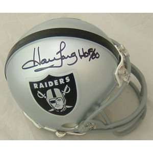  Howie Long Autographed Oakland Raiders Mini Helmet Sports 