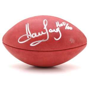  Howie Long Autographed Ball   with HOF Inscription 