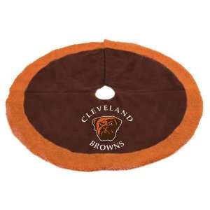   BSS   Cleveland Browns NFL Holiday Tree Skirt (48) 