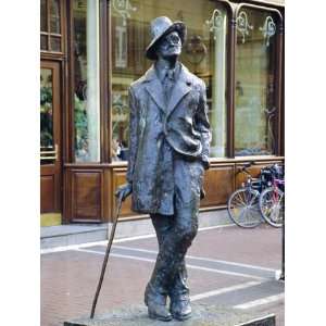  Statue of James Joyce, Dublin, County Dublin, Ireland 