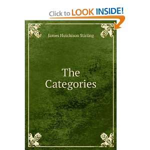  The Categories James Hutchison Stirling Books
