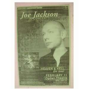 Joe Jackson Handbill Poster