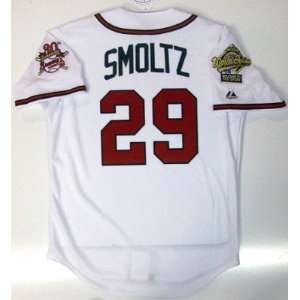 John Smoltz Atlanta Braves 1995 World Series Jersey X Large   New 