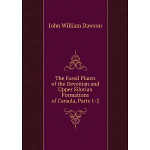   Silurian Formations of Canada, Parts 1 2 John William Dawson Books