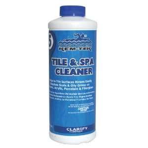  Kem Tek 319 6 Tile and Spa Cleaner, 32 Ounce Patio, Lawn 