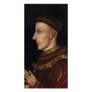  King Henry V portrait (reigned 1413   1422) Stretched 