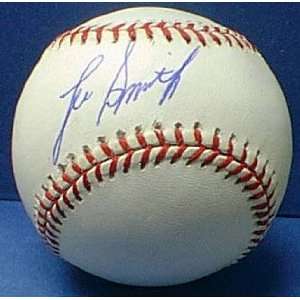 Lee Smith Autographed Baseball
