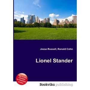  Lionel Stander Ronald Cohn Jesse Russell Books