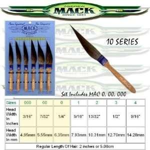  MACK Sword PINSTRIPE/PINSTRIPING BRUSH Set 10 0,00,000 