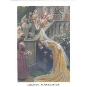  Alain Chartier with Margaret of Scotland by Lord Frederic Leighton 