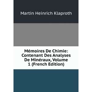   ©raux, Volume 1 (French Edition) Martin Heinrich Klaproth Books