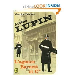  LAgence Barnett et Cie Maurice Leblanc Books