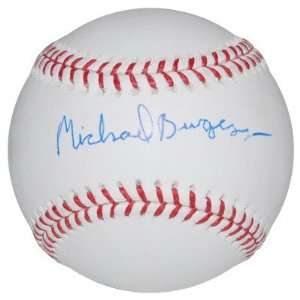Michael Burgess Autographed Baseball   Autographed Baseballs