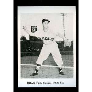  1961 Nellie Fox Chicago White Sox Jay Publishing Photo 