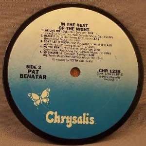 Pat Benatar   In the Heat of the Night (Coaster)