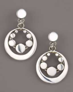 Gold Circle Earrings  