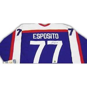 Phil Esposito Autographed Jersey