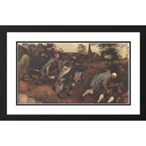 Bruegel, Pieter the Elder 24x17 Framed and Double Matted The Parable 