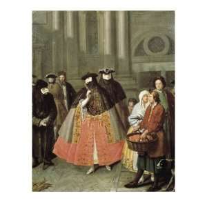   Seller Giclee Poster Print by Pietro Longhi, 9x12
