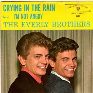 The Everly Brothers Crying In The Rain Warner Bros. 5250 1961 (PS 