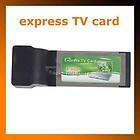 expresscard analog tv tuner video capture antenna express tv card for 