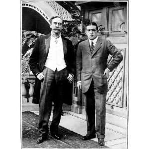  Robert E. Peary and Ernest Shackleton, New York, 1910 
