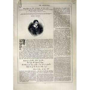  1866 ART JOURNAL ROBERT SOUTHEY GRETA HALL AUTHOR