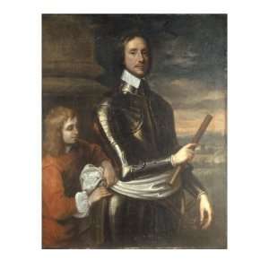   of Oliver Cromwell Premium Giclee Poster Print by Robert Walker, 18x24