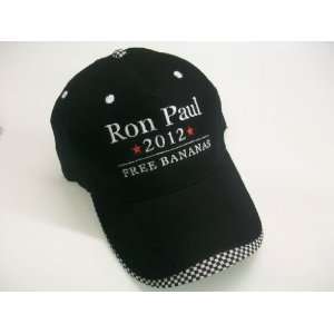 Ron Paul 2012 Free Bananas Campaign Hat Cap