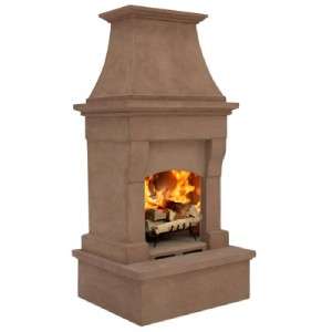 EZ Install Outdoor Patio Wood Burning Fireplace  