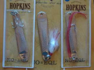 Hopkins 2 1/2oz NOEQL Spoon (3 Styles) Casting Jigging  