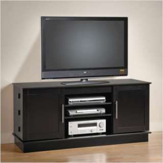Prepac Lorenzo 58 Flat Screen TV Console in Black BPR 6001 