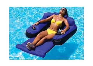 Inflatable Tahoe Nylon Swimming Pool Lounge Float  