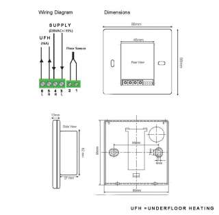 Underfloor Heating Thermostats For Under Floor Systems  