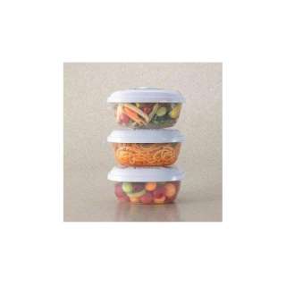 FoodSaver 25oz Vacuum Seal Sandwich Snack Containers, 3 053891100700 