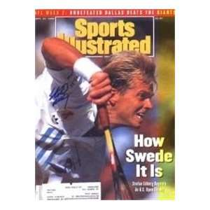 Stefan Edberg (Tennis) autographed Sports Illustrated Magazine