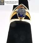 iolite solitaire ladies ring 14kt yellow gold $ 999 99  