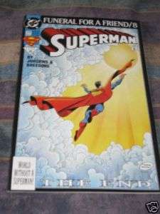 Superman #77 Funeral for a Friend #8 (The End) 9.2 NM  