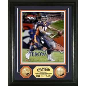 Tim Tebow Gold Coin Photo Mint