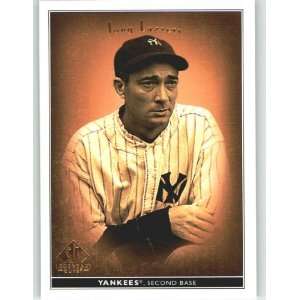  2002 Sp Legendary Cuts #83 Tony Lazzeri   New York Yankees 