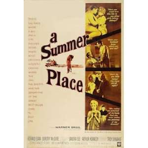   Summer Place Poster 1959   Sandra Dee Troy Donahue