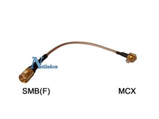 MCX(Male) To SMB(Female) Adapter For GPS Antenna  