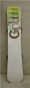 GNU Snowboard + Preston Bindings Large 11 150 CM  