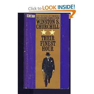  Their Finest Hour Winston S. Churchill Books