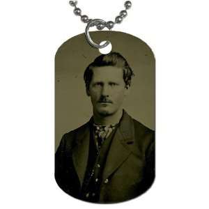 Wyatt Earp Dog Tag with 30 chain necklace Great Gift Idea