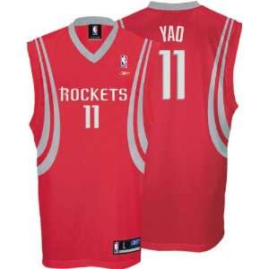 Yao Ming Red Reebok NBA Replica Houston Rockets Youth Jersey