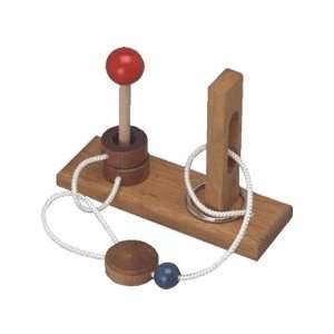  The Big Tease   Wood Disentanglement Puzzle Toys & Games