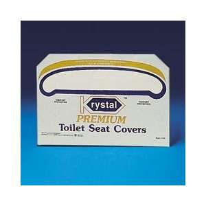  Toilet Seat Covers, Premium, Half Fold, Quick Dissolving 