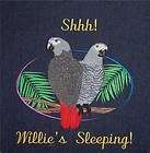 OVERSIZE, Custom made Embroidered parrot bird cage cover African Gray