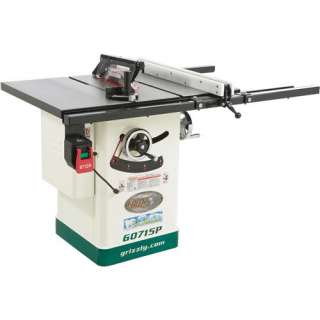 G0715P 10 Hybrid Table Saw w/ Riving Knife, Polar Bear  